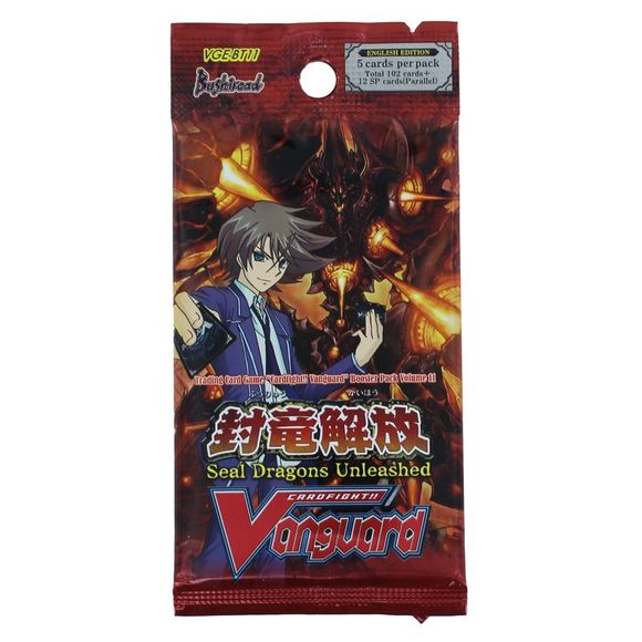 Cardfight!! Vanguard Seal Dragons Unleashed Booster Pack - Picture 1 of 1
